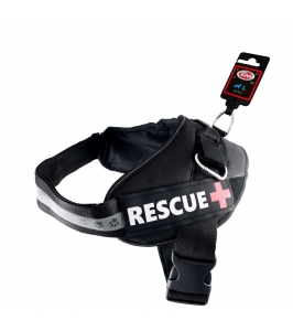 Postroj HA- RESCUE - BLACK- L