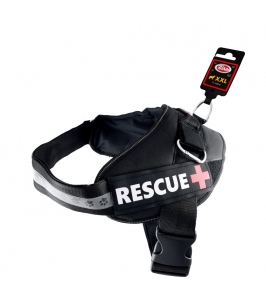 Postroj HA- RESCUE - BLACK - XXL