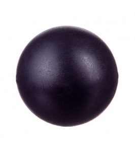 Lopta "M" plná čierna 6,5 cm