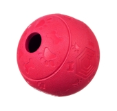 Lopta na pamlsok červená "M"8cm