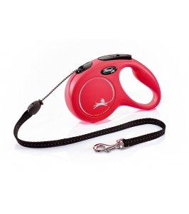 Flexi Classic lanko "M" 5m/20kg červené