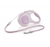 Flexi NEW COMFORT lanko "S" 5m/12kg ružová