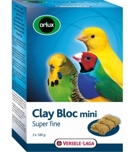 Clay Bloc Mini - jemnejšia ílová tehla delená pre menšie druhy vtákov