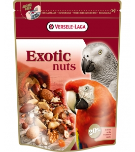 Krmivo pre veľké papagáje Premium Parrots Exotic Nuts Mix -
