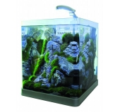 Nano - akvarijný set 14l White  23x26x28cm, Hrúbka: 4mm, 14l