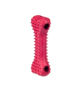 Kosť na pamlsok červená 15cm