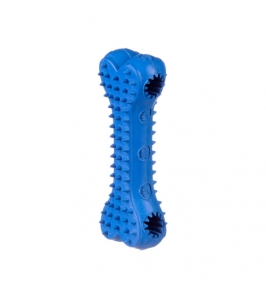 Kosť na pamlsok modrá 15cm