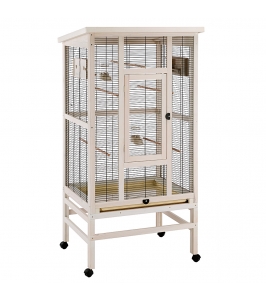 drevená voliéra pre kanáriky, andulky a malých exotov WILMA WOODEN AVIARY