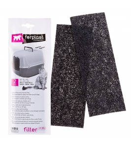 Filtre s aktívnym uhlím pre mačacie WC L 135