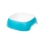 GLAM light blue plastová miska pre mačky