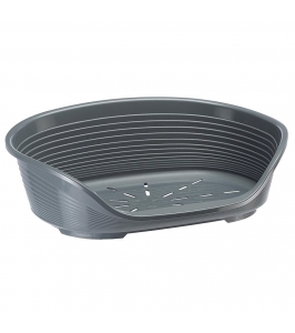 ležadlo pre psov SIESTA DELUXE  DARK GREY 6/65