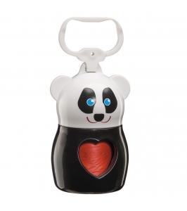 Plastový zásobník DUDU Panda na sáčky na psie výkaly + 20ks sáčikov