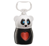 Plastový zásobník DUDU Panda na sáčky na psie výkaly + 20ks sáčikov