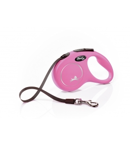 Flexi Classic  páska "S" 5m/15kg ružové