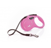 Flexi Classic  páska "S" 5m/15kg ružové