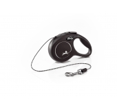 Flexi Classic lanko "XS" 3m/do 8 kg čierna