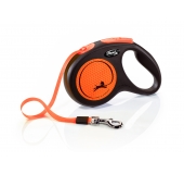 Flexi NEON "M" 5m/25kg páska, oranžová