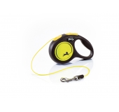 Flexi NEON "XS" 3m/12kg šnúrka, žltá