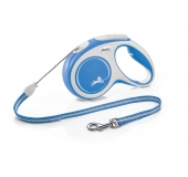 Flexi NEW COMFORT lanko "M" 5m/20kg modrá