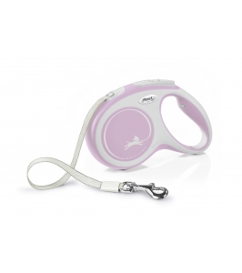 Flexi NEW COMFORT páska "S" 5m/15kg ružová