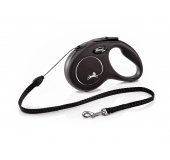 Flexi Classic lanko "S" 5m/12kg čierne
