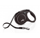 Flexi Classic  páska "M" 5m do 25kg čierne