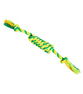 Bavlnený uzol s valcom 38cm/100g hračka pre psa