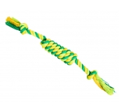 Bavlnený uzol s valcom 38cm/100g hračka pre psa