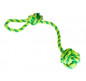 Preťahovadlo s bavlnenou loptou  9cm, 58cm/300g hračka pre psa