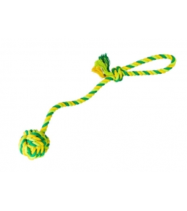 Vrhacie lano s bavlnenou loptičkou 41cm/85g