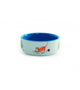 Keramická miska pre mačky 11,5cm "mačka"