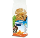 Grainless dentálne mrkvové sušienky pre hlodavce 150g