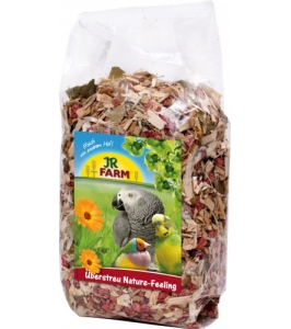 Prírodná podstielka pre papagáje