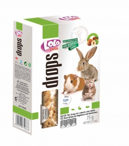 Cukríky pre hlodavce orechy 75g