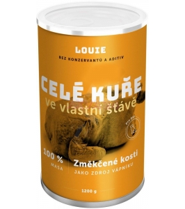 LOUIE celé kura pre psov