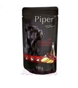 Kapsička pre psa PIPER s hovädzou pečienkou a zemiakom 150g