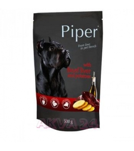 Kapsička pre psa PIPER s hovädzou pečienkou a zemiakom 500g