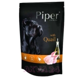 Kapsička pre psa PIPER s prepelicou 500g